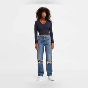 Levi’s Low Pro Straight Jeans!